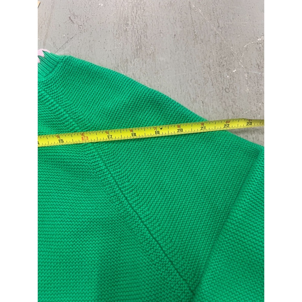 Boden Lena Cardigan Womens Large Green Knit Stitch Detail Long Sleeve Cozy NWT - Picture 9 of 11